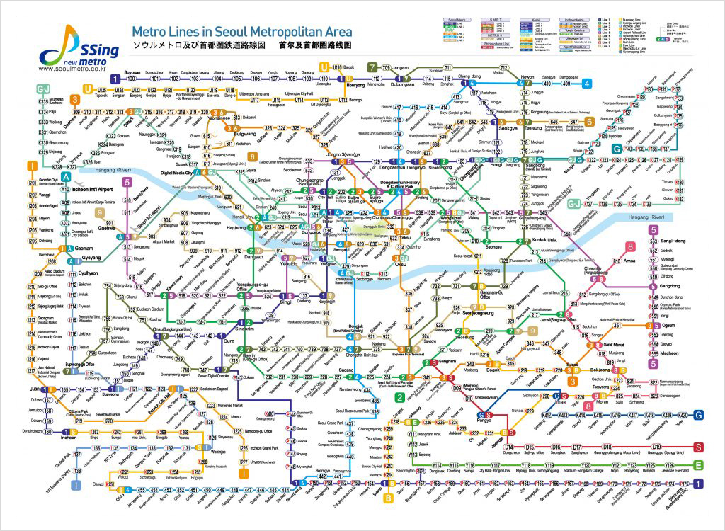 Seoul Subway Map